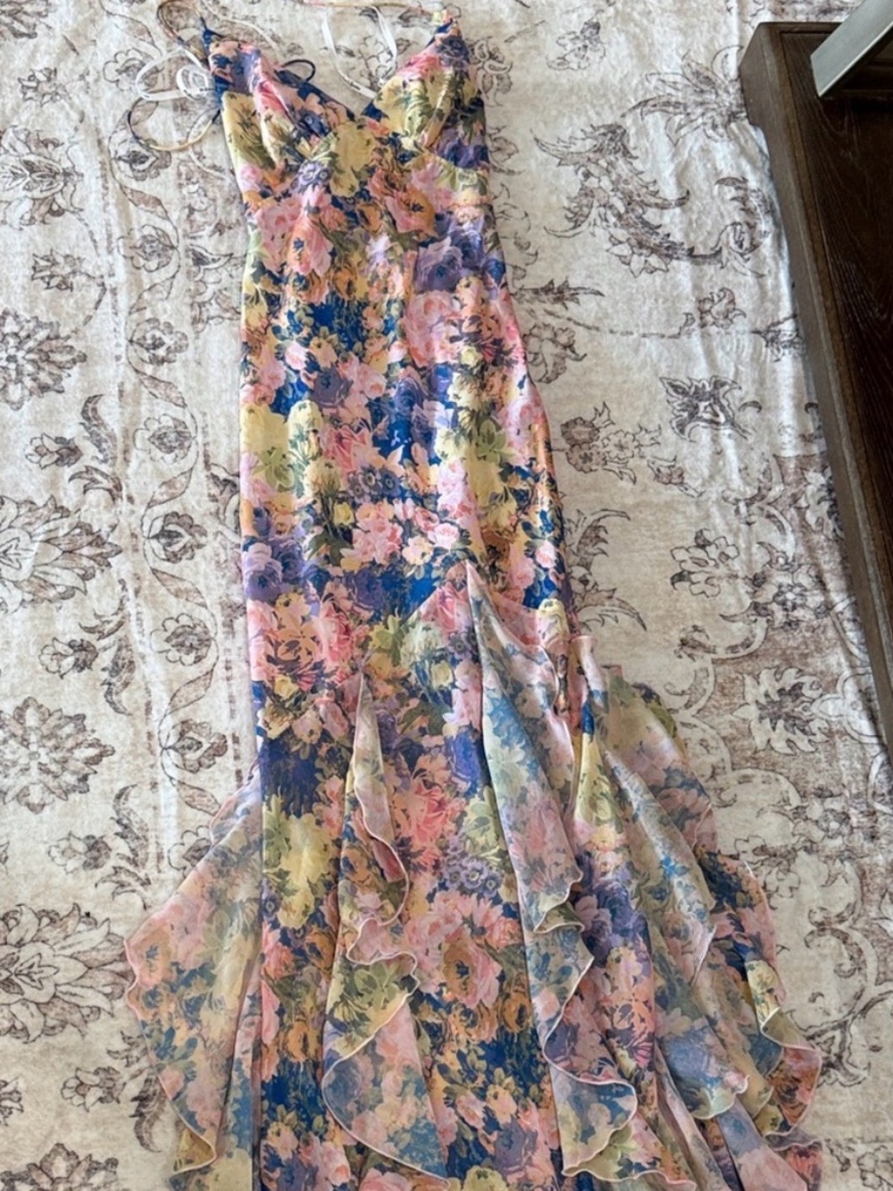 For Love And Lemons Elea Maxi Floral Dress